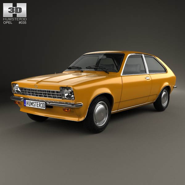 Opel Kadett City 1975 3D model