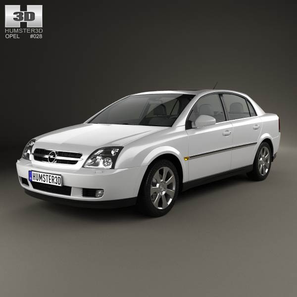 Opel Vectra sedan 2002 3D model
