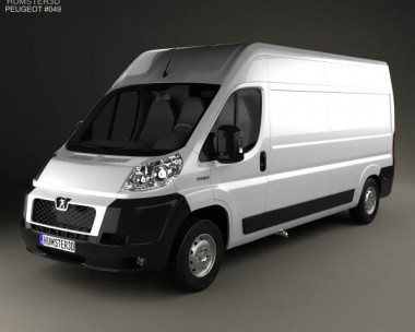 Peugeot Boxer Panel Van 2007 3D Model