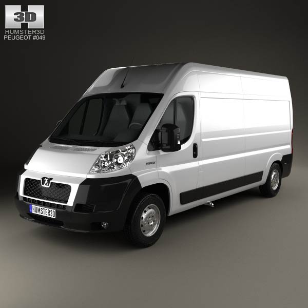 Peugeot Boxer Panel Van 2007 3D model