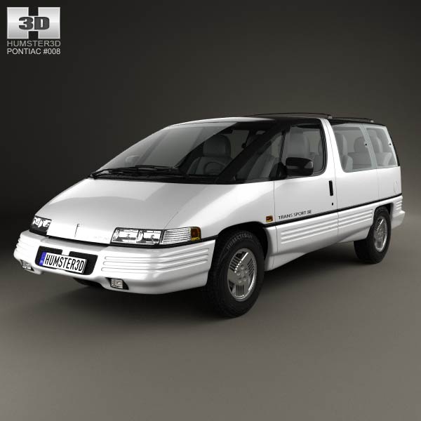 Pontiac Trans Sport 1990 3D model