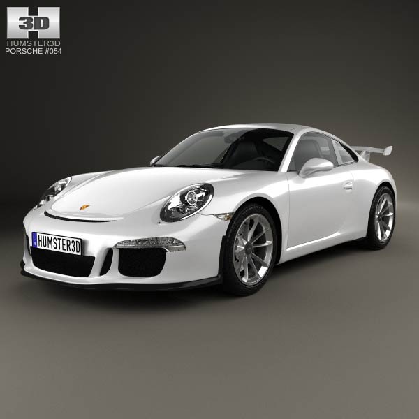 Porsche 911 (991) Carrera GTR3 2013 3D model