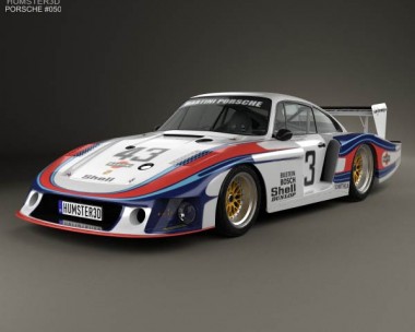 Porsche 935/78 Moby Dick 1978 3D Model