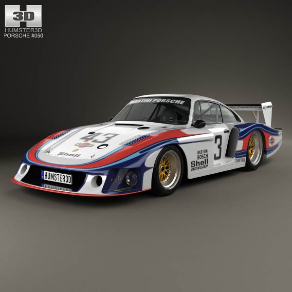 Porsche 935/78 Moby Dick 1978 3D model
