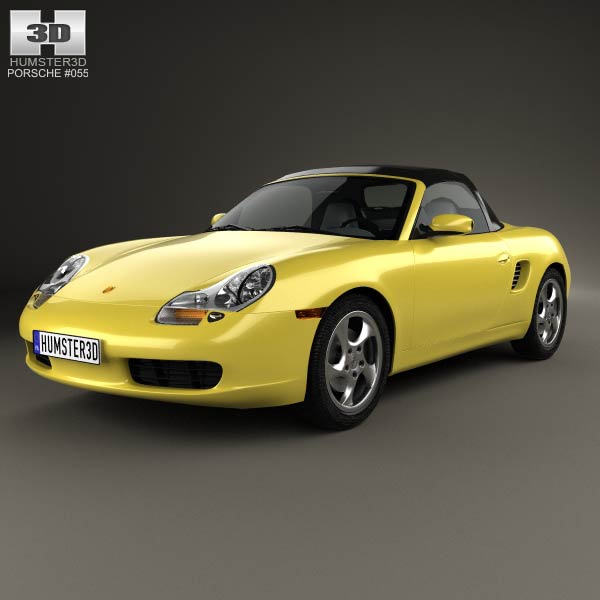 Porsche Boxster 986 1996 3D model