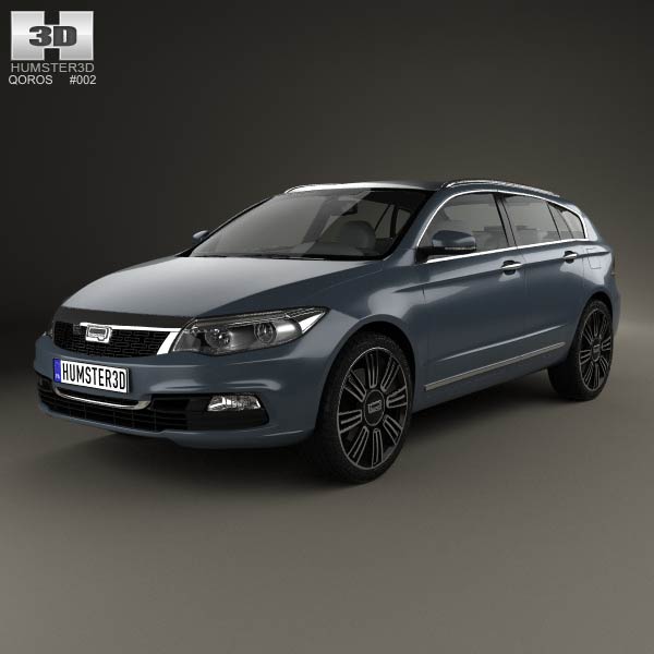 Qoros 3 estate 2014 3D model