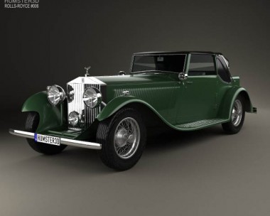 Rolls-Royce Phantom II Continental 1933 3D Model