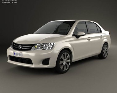 Toyota Corolla Axio 2012 3D Model