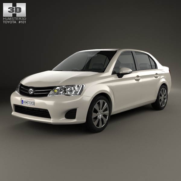 Toyota Corolla Axio 2012 3D model