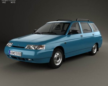VAZ Lada 2111 wagon 1995 3D Model