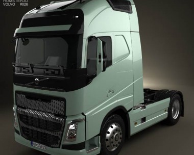 Volvo FH Tractor Truck 2012 3D Model