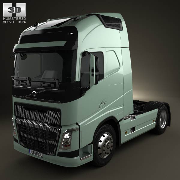 Volvo FH Tractor Truck 2012 3D model