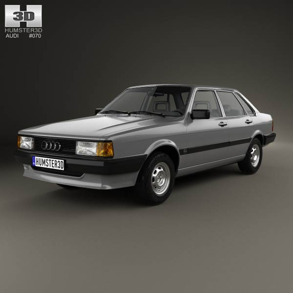Audi 80 (B2) 1985 3D model