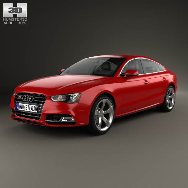 Audi S5 sportback 2012 3D model