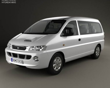 Hyundai H-1 Passenger Van 1997 3D Model