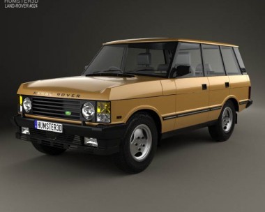 Land Rover Range Rover 1986 3D Model