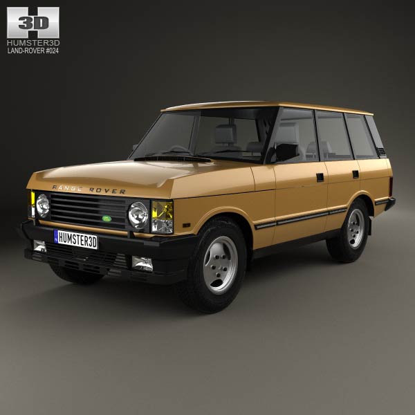 Land Rover Range Rover 1986 3D model