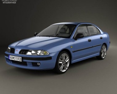 Mitsubishi Carisma liftback 2000 3D Model