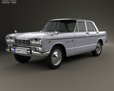 Nissan Skyline (S54) GT 1964 3D Model