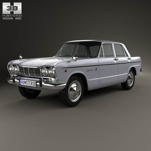 Nissan Skyline (S54) GT 1964 3D model