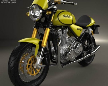 Norton 961 Commando 2009 3D Model