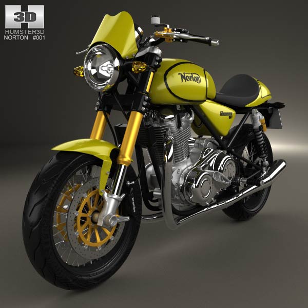 Norton 961 Commando 2009 3D model