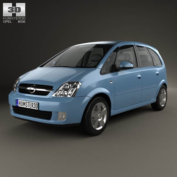 Opel Meriva (A) 2003 3D model