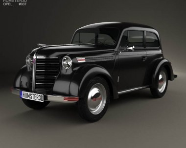 Opel Olympia (OL38) 1938 3D Model
