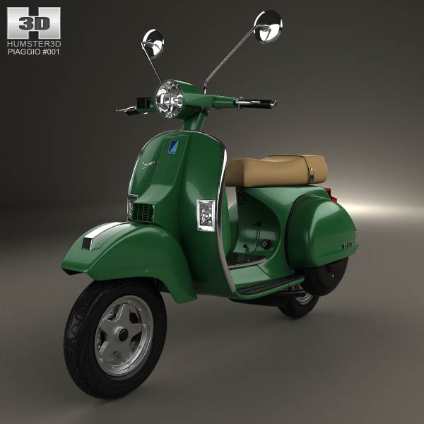Piaggio Vespa PX 125 2012 3D model