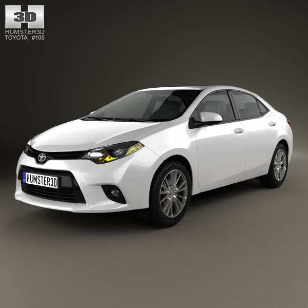 Toyota Corolla LE Eco US 2013 3D model