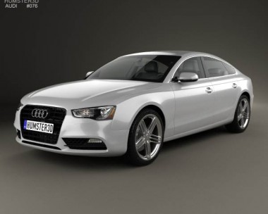 Audi A5 (8TA) sportback 2012 3D Model
