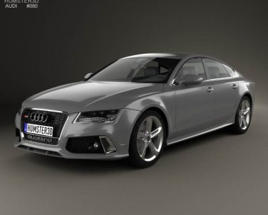 Audi RS7 (4G) sportback 2014 3D Model