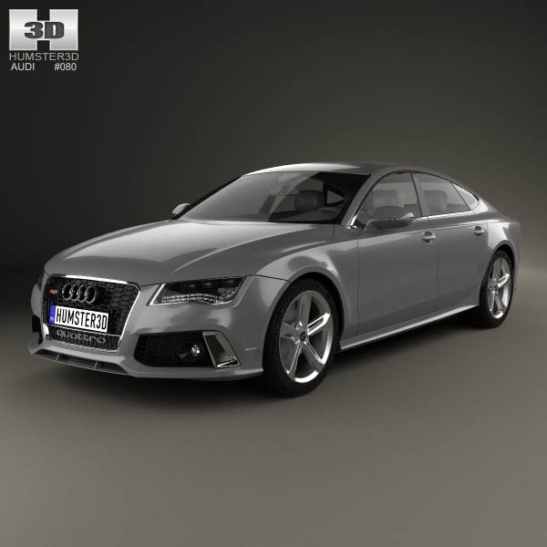 Audi RS7 (4G) sportback 2014 3D model