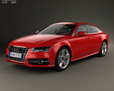 Audi S7 (4G) sportback 2012 3D Model