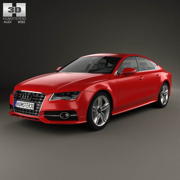 Audi S7 (4G) sportback 2012 3D model