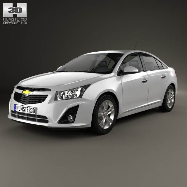 Chevrolet Cruze sedan 2013 3D model