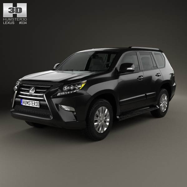 Lexus GX (J150) 2014 3D model