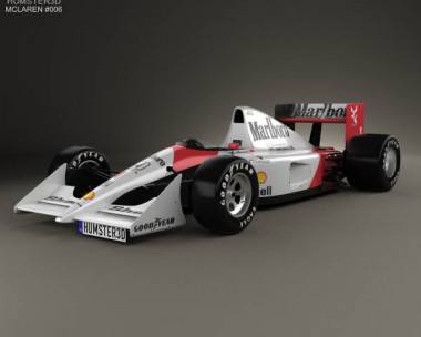 McLaren MP4-6 1991 3D Model