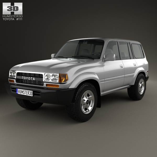Toyota Land Cruiser (J80) 1995 3D model