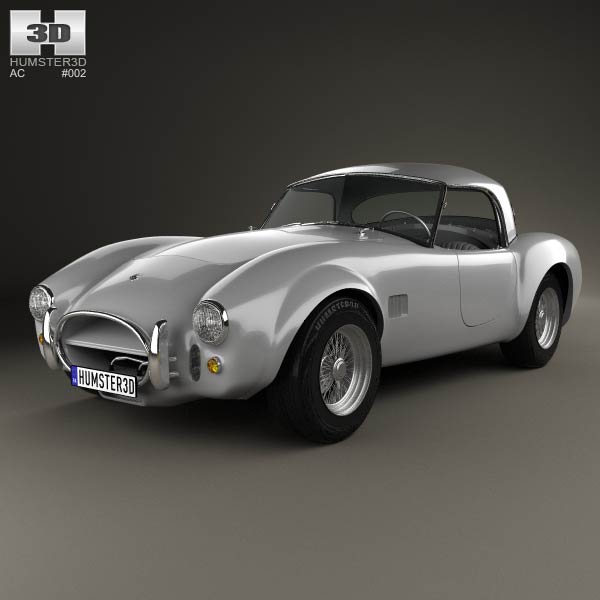 AC Shelby Cobra 289 roadster 1966 3D model