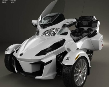 BRP Can-Am Spyder RT 2014 3D Model