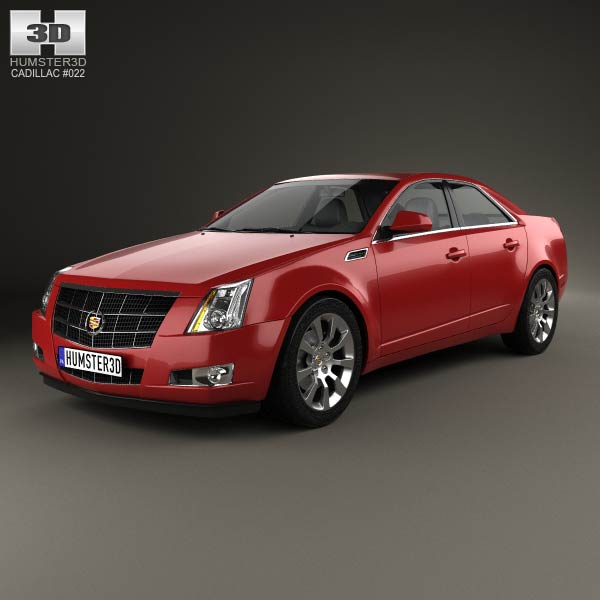 Cadillac CTS 2008 3D model