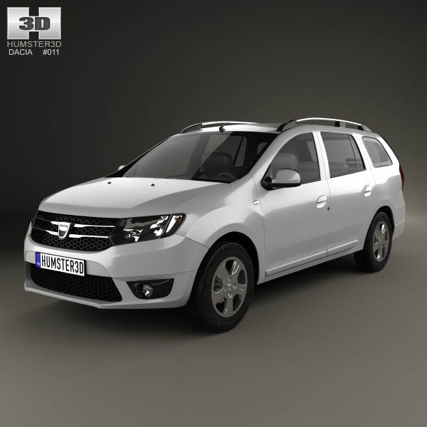 Dacia Logan MCV 2013 3D model