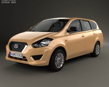 Datsun GO plus 2014 3D Model