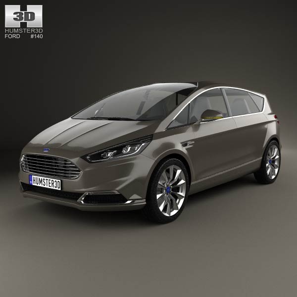 Ford S-Max 2013 3D model