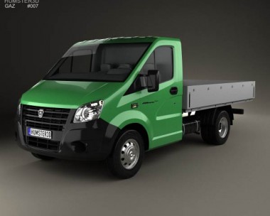 GAZ (GAZelle) Next Flatbed 2013 3D Model