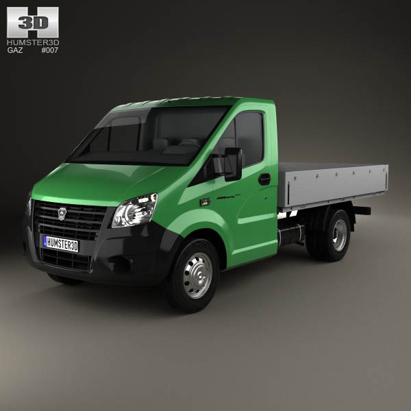 GAZ (GAZelle) Next Flatbed 2013 3D model