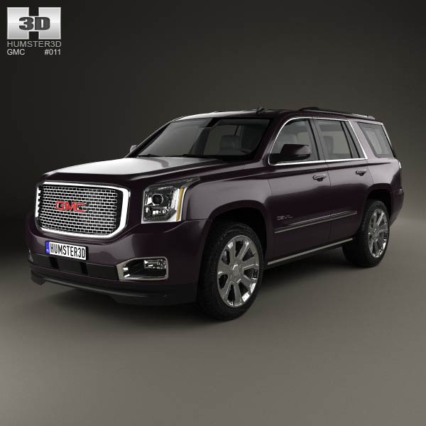 GMC Yukon Denali 2014 3D model