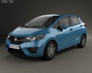 Honda Fit (Jazz) 2014 3D Model
