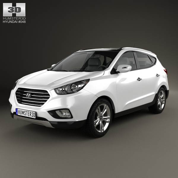 Hyundai Tucson (ix35) Fuel Cell 2012 3D model